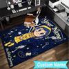 Custom Name Rug Mystery Coraline's World Area Rug Suitable for Indoor And Outdoor,Carpets for Homes, Offices,Living Rooms,Home Decor,Christmas Gift