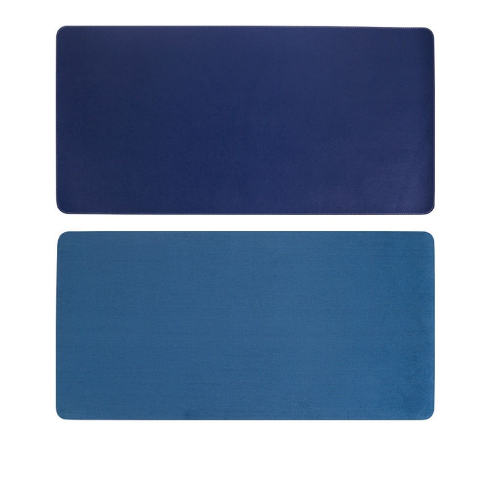 PU Leather PU Mouse Pad Waterproof Keyboard Mousepad Easy Clean Desk Blotter  Home