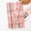 British Style Plaid Winter Scarf