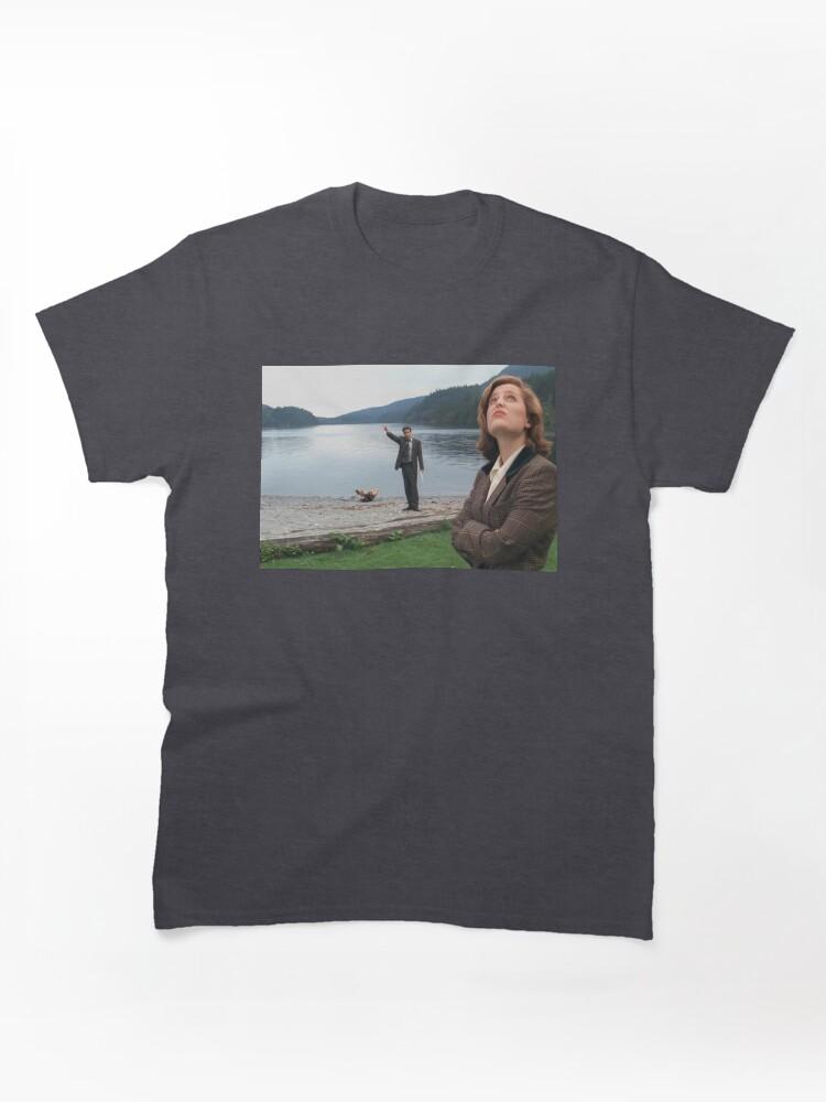 The X Mulder and Scully - The X-Files Classic T-Shirt