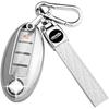 Nissan Keyclasp, мягкий корпус для ключей из ТПУ, полностью защищенный Altima Rogue Maxima Sentra Infiniti Armada sedan 3 4 5 кнопка зажима