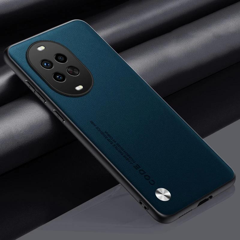 Роскошный чехол-накладка из мягкой ПУ-кожи для Huawei Nova 14 Pro 13 12 11 10 9 8 7 6 14Ultra, противоударный силиконовый чехол, задняя крышка
