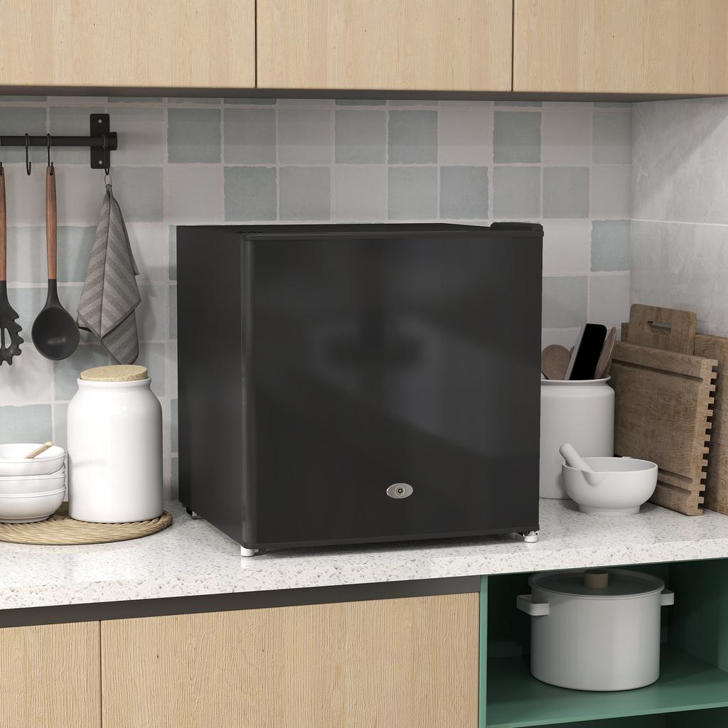 35L Mini Freezer, -24 degrees C to -14 degrees C Temperature - Black