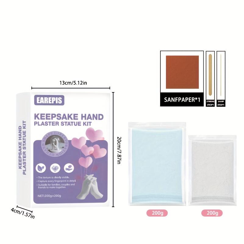 3D Hand Model Souvenir Making Material,DIY Craft Gift Set,Clone Powder Model Powder Set for Anniversary,Valentine'S Day,Keepsake