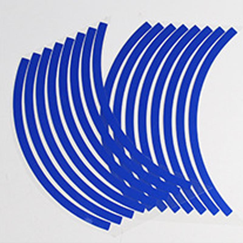 17" 18" Мотоциклетное колесо Шина Светоотражающая наклейка Водонепроницаемая лента для обода колеса Наклейки Стайлинг автомобиля Мото Декоративные аксессуары