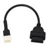 OBD2 Diagnostic Cable 6pin To 16pin OBD Code Reader Scanner Adapter Connection Cable Replacement
