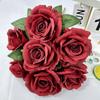 Elegant Artificial Rose Flower Arrangement For Wedding Decorations And Photography Props