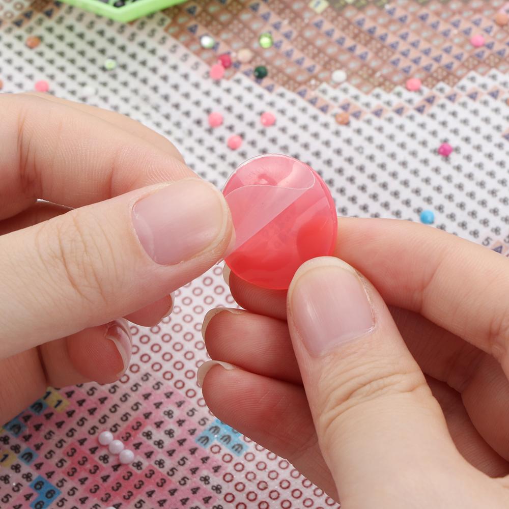 Embroidery Storage Container Point Drill Pen Nail Art Tools Diamond Painting Glue Clay Drilling Mud