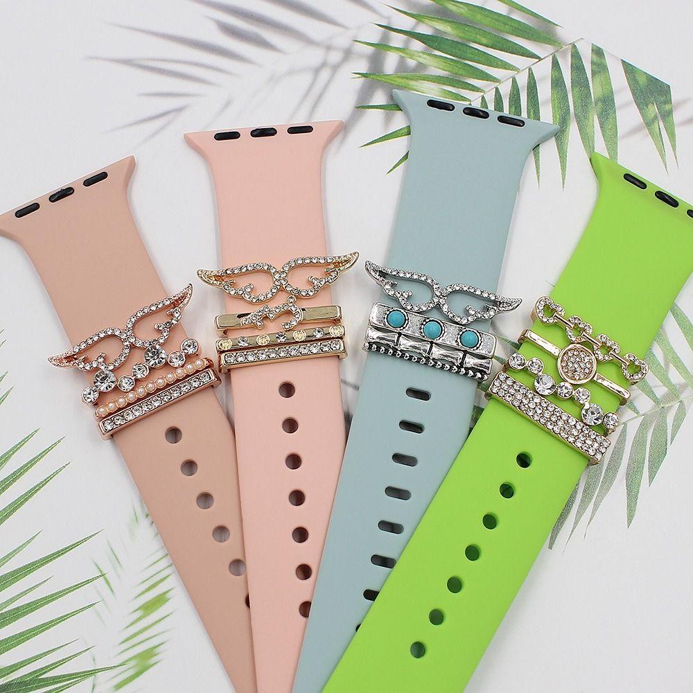 Metal Brooch Bracelet Wristbelt Charms Strap Accessories Watch Band Ornament Decorative Ring