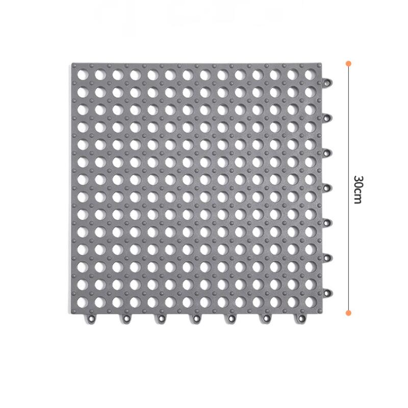 9 шт. Нескользящий коврик для ванной TPE Экологичный коврик для пола в душе 30x30см -30°C Морозостойкий Противоскользящие присоски 6 цветов Варианты 130г/190г