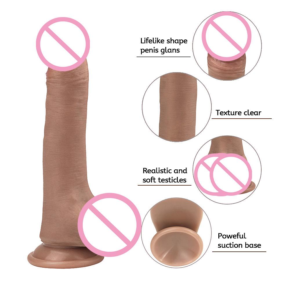 Adult Female Product Liquid Silicone Dildo Dildo Dildo Dildo Dildo Soft Dildo