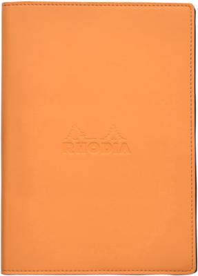 Блокнот Rhodia Epure в клетку, обложка оранжевая, A5 cf118158
