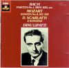 CD BACH / SCARLATTI / MOZART - Partita No.1 Bwv.825 Etc: Dinu Lipa CDC7475172 EMI 1986 Germany Classical Used