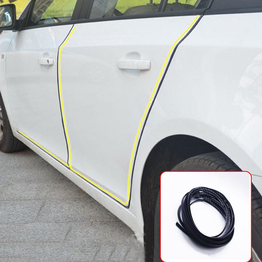 Yousheng Anti-Scratch Trim Strip Protector Sticker 5m Universal Car Door Edge U Shape