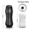 2025 Automatic Male Masturbator Vibration Blowjob Sucking Machine Silicone Vagina Masturbation Cup Sex Toys Adult Goods for Men