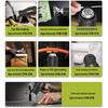Беспроводной термофен Worx WU040 на литий-ионном аккумуляторе с цифровым дисплеем, контролем температуры и скорости для высокотемпературных применений (например, для пленок).