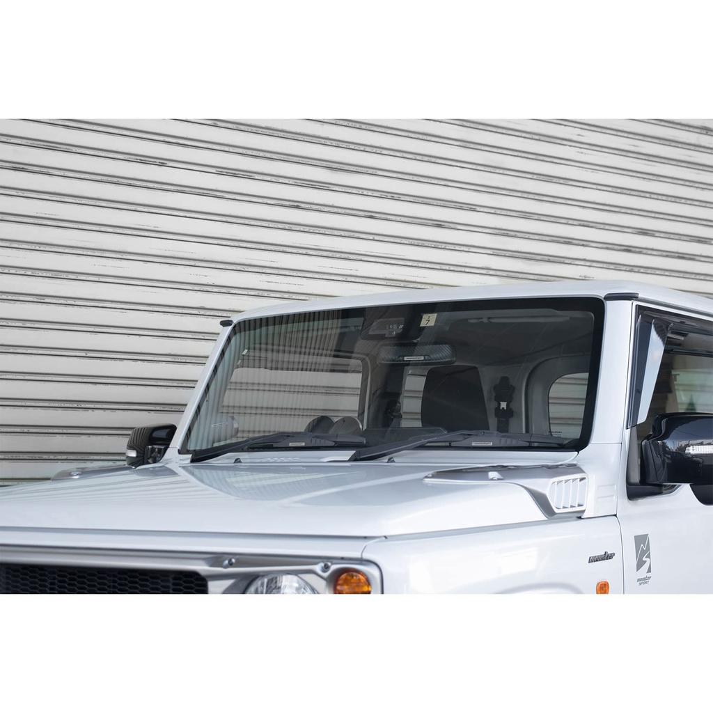 MONSTER SPORT Кожух зеркала заднего вида, под карбон для Suzuki Антибликовое зеркало OE 861000-7600M (Внутренний тюнинг, на двустороннем скотче)