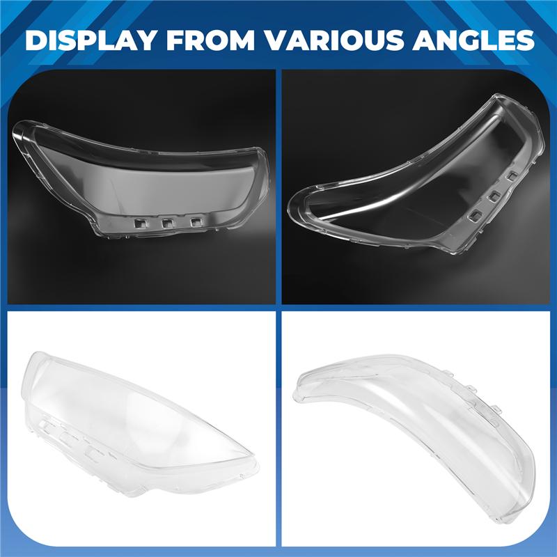 ABLZ-For Volvo XC40 - Car Accessories Transparent Lampshade Headlamp Cover Headlight Shell