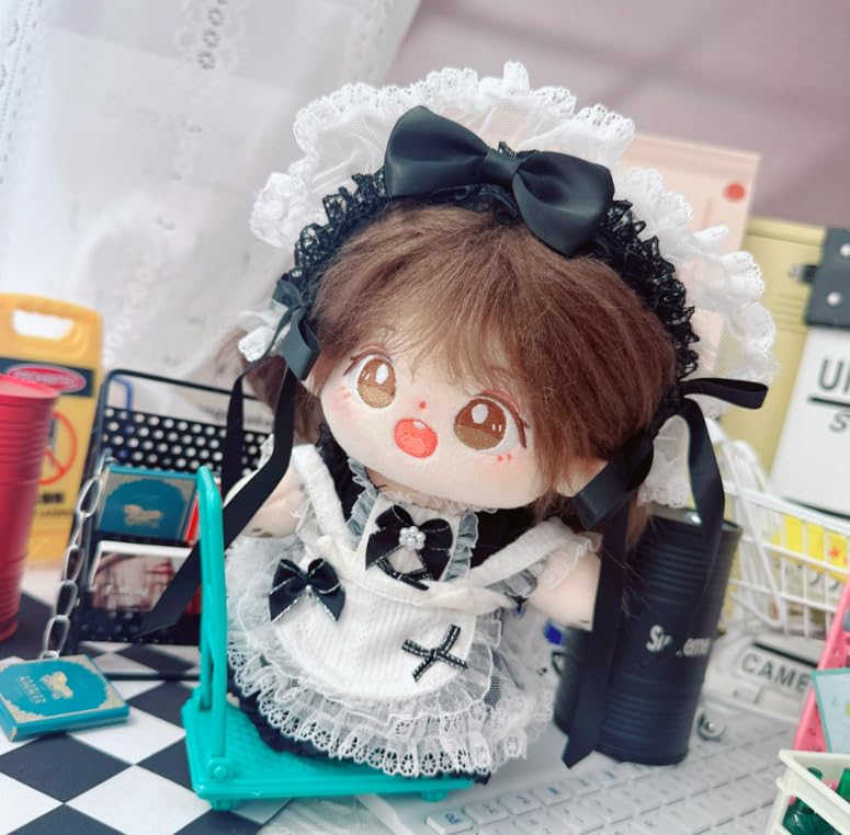 AXLUCE Набитая одежда горничной-Мягкая игрушка-Одежда-Одежда 20 см-Кукла (20см)