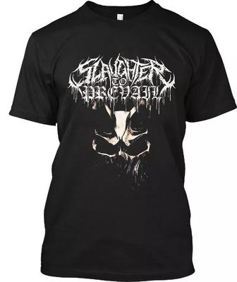Slaughter to Prevail Российская грув-метал группа Музыкальная графическая футболка Топы Футболка S-4XL