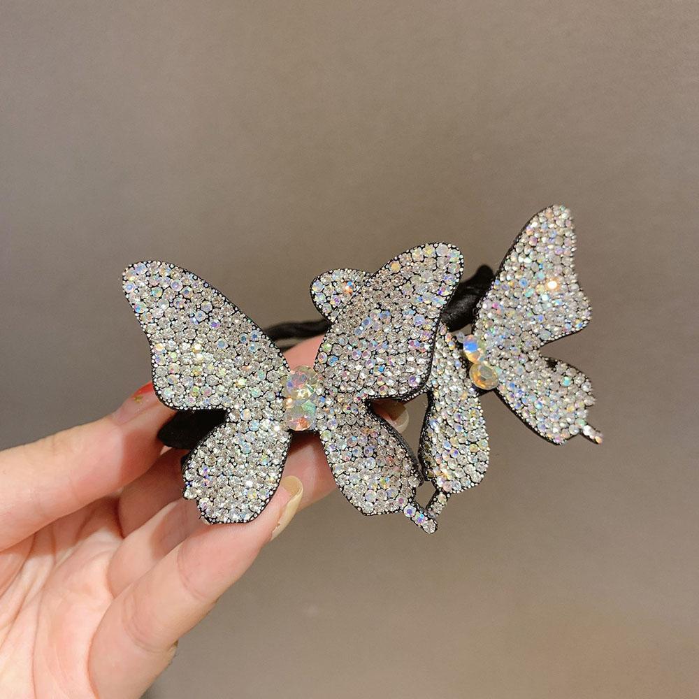 Elegant Butterfly Bun Maker Korean Lazy Hair Curlers Styling Accessories Hairpin Hair Braiding Braider Hairgrip Styling Tools