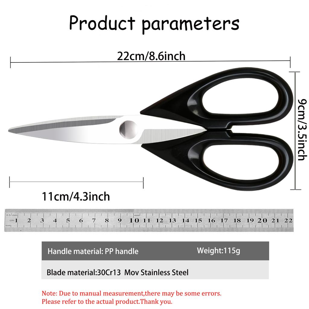 Professional Kitchen Scissors Chicken Bone Scissors Fish Food Scissors Chicken Vegetable Barbecue Meat Fish Kitchen Accessories5