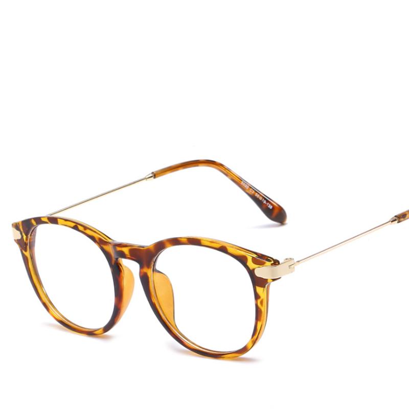 Круглые Готовые Очки для Миопии Женские Мужские Металлические Дужки Близорукие Очки Студенческие Очки с Диоптриями Минус -1.0 -1.5 -2.5 До -6