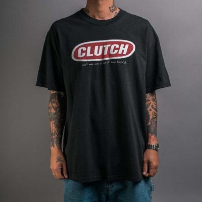 Футболка Clutch Band, Clutch Born A Dragonfly Черная S-5XL VM8082 Унисекс Футболка
