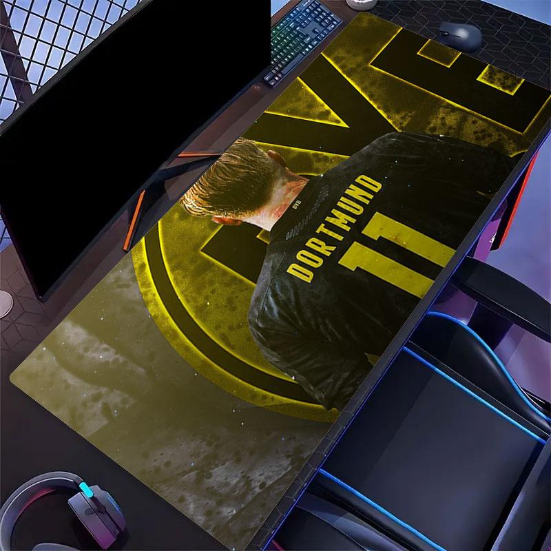 Marco Mouse Pad, Large Gaming Desk Mat, Non-slip XXL Mousepad for Laptop & Tablet, Mini PC Playmat with Stitched Edges