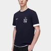 FILA T-Shirts Men's Blue Crew Neck Moderate Straight Fit (Unisex) T-Shirts F11M319101F NV