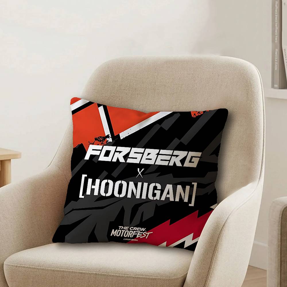 Hhoonigans Racing Подушка Подарок Домашний Офис Декор Спальня Диван Автомобильная Наволочка чехол x