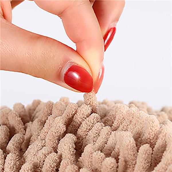 Полукруглый нескользящий напольный коврик для ванной комнаты, пушистый меховой ковер, впитывающий коврик для ванной комнаты, противоскользящий коврик, кухонный коврик, коврик для пола