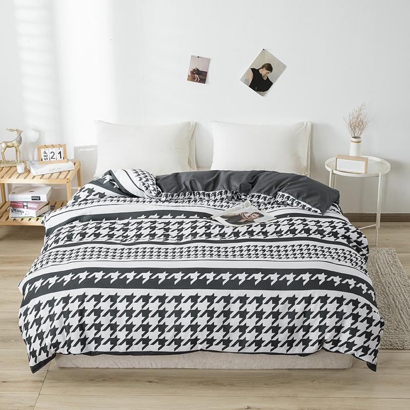 Новый белый пододеяльник с застежкой-молнией, чехол с принтом листьев дерева, пододеяльник 150x200 см, 180x220 см, 200x230 см, 220x240 см, размер 1 шт.