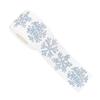 500Pcs Festive Snowflake Decals Adhesive Sticker Easy Peeling Stick Indoor Outdoor Use Gift Wrapping Label