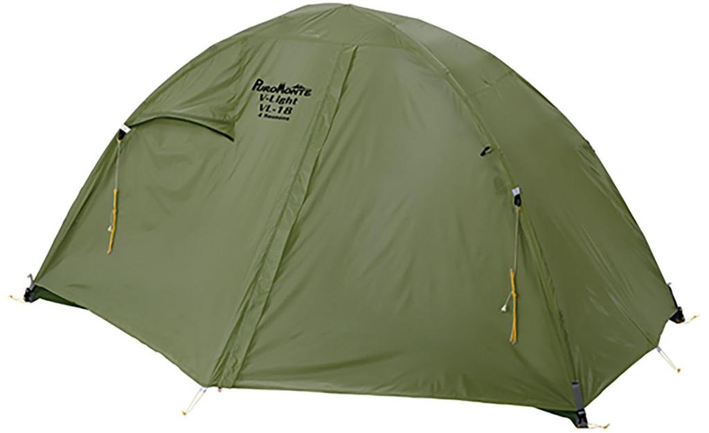 Палатка для кемпинга PuroMonte Outdoor, легкая альпийская палатка для кемпинга на 1 человека, цвет оливковый VL18OLV (ОЛВ)