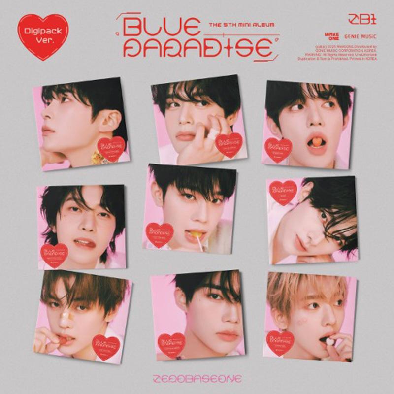 ZEROBASEONE 5th Mini Album_BLUE PARADISE (Digipack Ver.)
