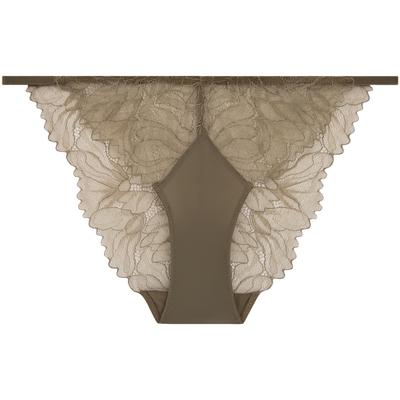 Удобное универсальное нижнее белье Color Block Женское нижнее белье Темно-зеленый QF7353AD-FUC