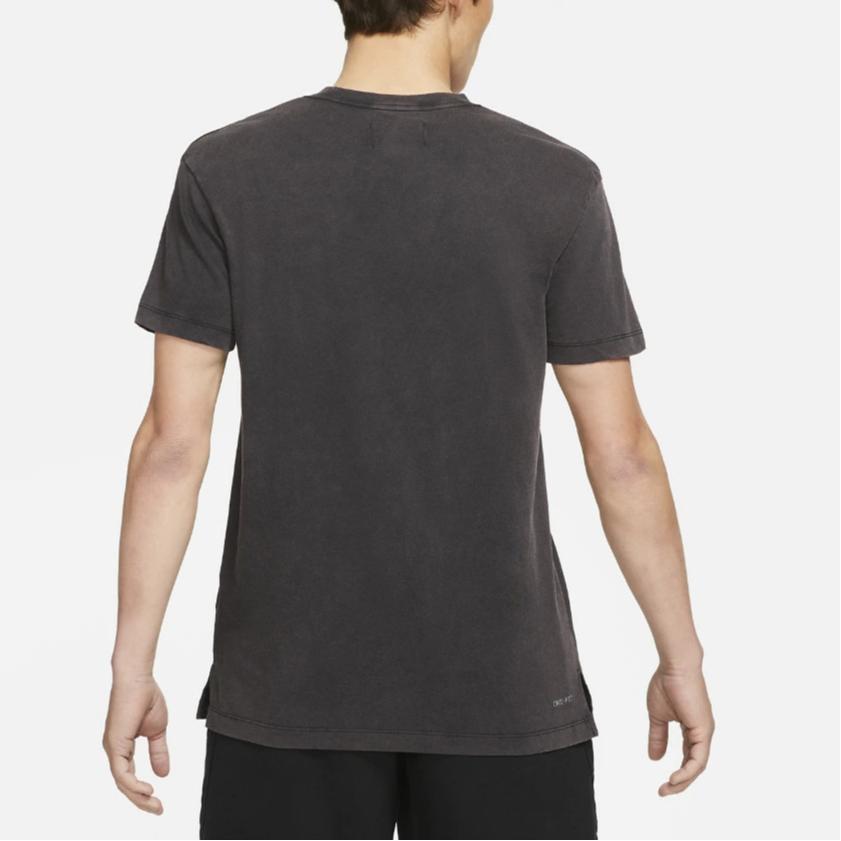 Jordan Футболка с коротким рукавом и круглым вырезом с логотипом, мужские топы, черная DA2695-010