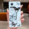Case For Realme GT Neo 3 5G Neo3 150W Neo 5 240W GT3 Capa Flower Butterfly Phone Cases Soft Silicone Transparent TPU Jelly Cover