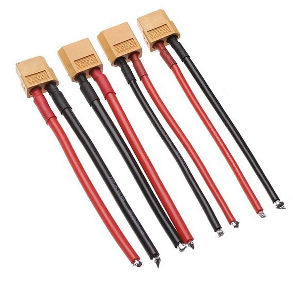 2 Styles XT90 Connector Female / male with 10AWG Wire New 100MM XT90 Connector Tool Parts