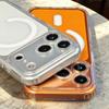 Crystal Clear Hard Phone Case For For Iphone 17 Air Pro Max 16 1 14 Plus 13 12 11  Magnetic al Transparent Cover Funda