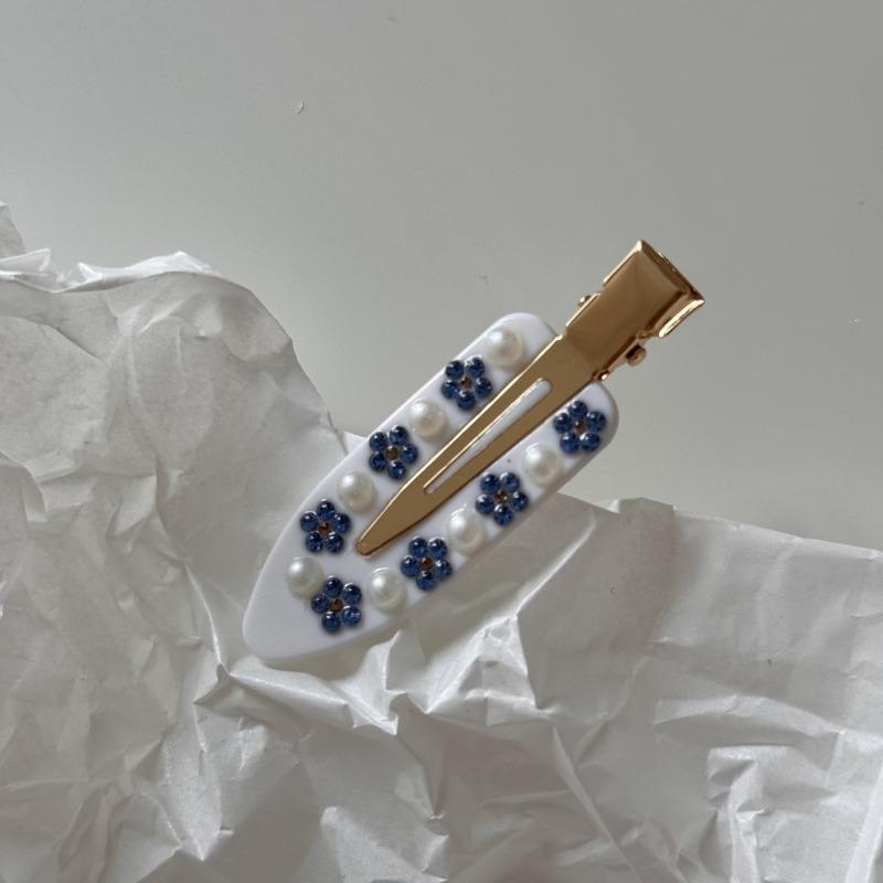 2/3/4/6 шт. ацетатные заколки для волос в Корейском стиле, золотисто-белые блестящие заколки для волос, головные уборы для девочек и женщин, аксессуары для волос