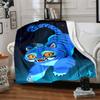 1pc KPop Demon Hunters23 Blanket, Gift, for Men and Women, Soft Blanket, Good for Sofa Bed Couch Travel, Lightweight Flannel Blanket