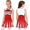 Girls Cheerleading Outfit Set for Football Games and Stage Performances