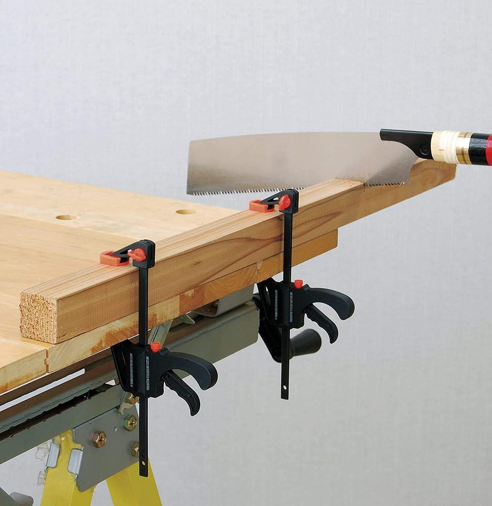 Takagi Hobby Quick Bar Clamp Black 100mm Set of 2 Sanjo работает просто сжимая зажим Деревообрабатывающее оборудование DIY Vise Fixing Hardware HQB-100-2P