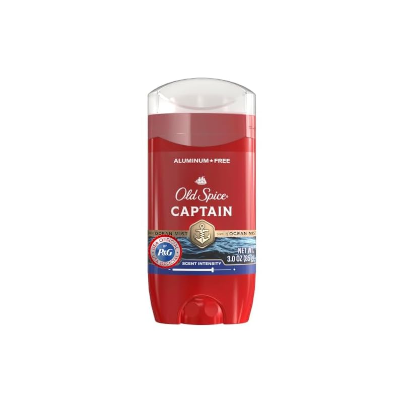 Дезодорант Old Spice Красная Коллекция для Мужчин (Капитан, 3 унции, 85 г) [Продукт]