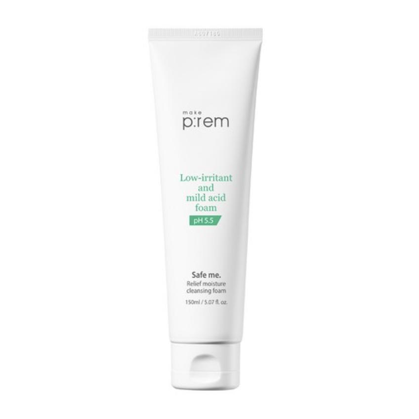 Make P:REM Safe Me. Relief Moisture Cleansing Foam 150ml/170ml/250ml (3 Option)