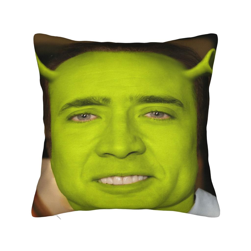 Pillow Case Funny N-Nicolas C-Cage Banana Soft  Pillow Cover For Living Room Chair Cute Funny Pillowcases