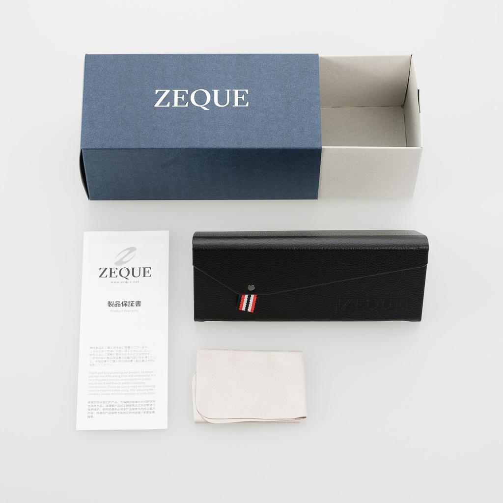 Zeque HOVER Polarized Sunglasses In Matte Black and Master Blue F-2130