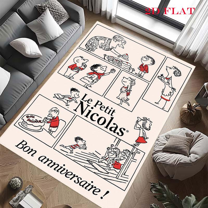 Krtek Carpet Rug for Living Room Bedroom Home Sofa Decoration,Kids play Nonslip Floor Mat